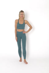 POWERFLOW HIGH-RISE POWER LEGGINGS SLATE BLUE