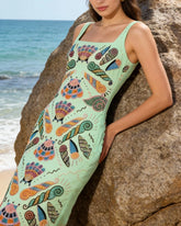 Dreamshell Maxi Dress - Green Mint