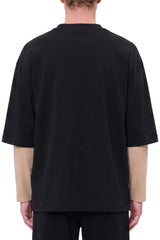 Daydreamers Printed T-Shirt With Acid Wash Sleeves