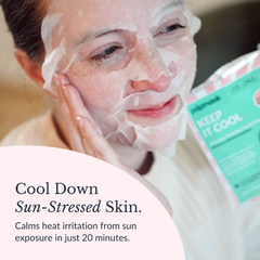 Keep It Cool Aftersun Sheet Mask Set