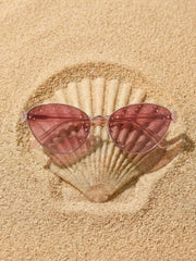 Oceanus X SOJOS Darling Sunglasses Pink