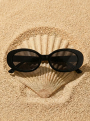 Oceanus X SOJOS Veronica Sunglasses Black
