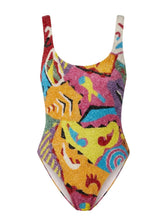 Boston Beaded Swimsuit Multi Colour in Stock