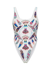 Dreamshell Swimsuit White
