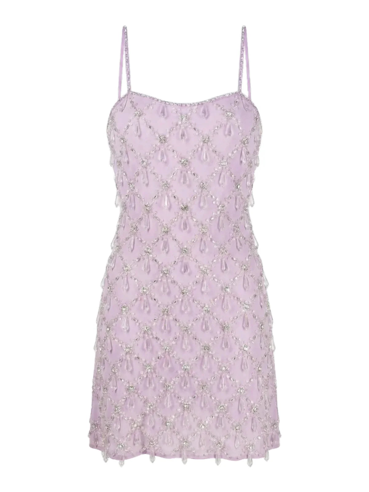 Arabella Hand Beaded Crystal Dress