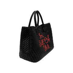 I'm Full of Shit Black Handbag