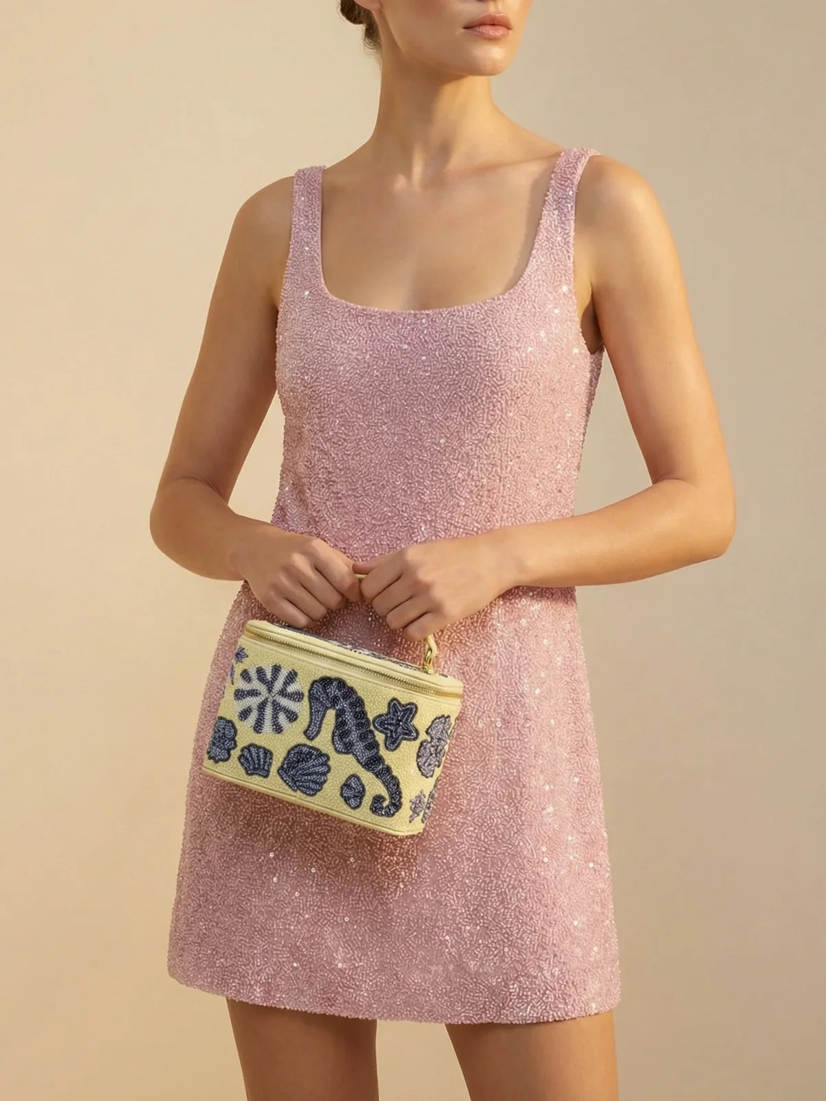 New Orleans Box Bag in Yellow