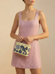 New Orleans Box Bag in Yellow