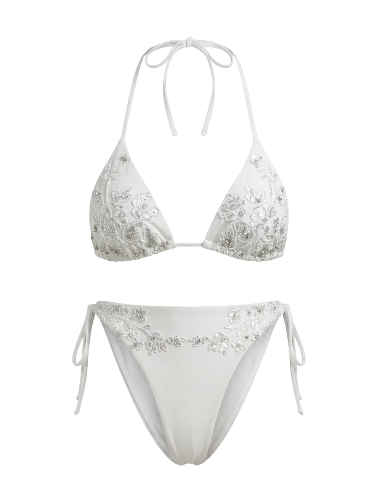 Stella Ocean Bikini Top White