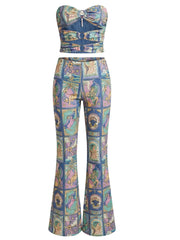 Eden Cut-Out Flared Jumpsuit