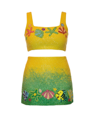 Disney | Oceanus Ariel Co-Ord Top in Yellow