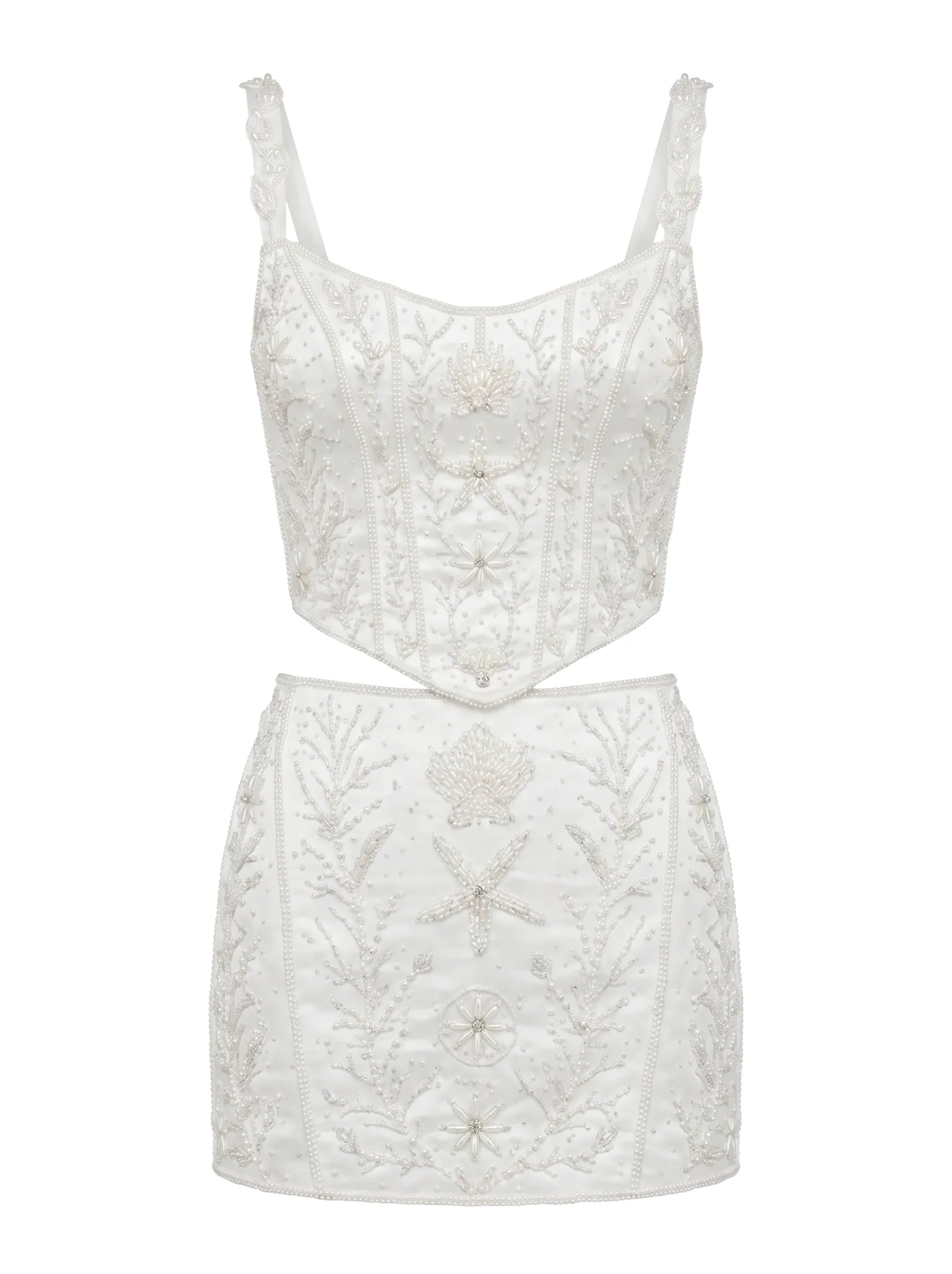 White Starfish Co-Ord Skirt