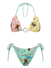 Kehlani Exclusive Print Bikini Top Multi-Colour