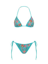 Zaria Bikini Top Aqua