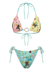 Kehlani Exclusive Print Bikini Top Multi-Colour