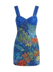 Sekushi Coral Dreamscape Dress