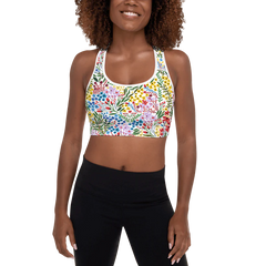 Sports Bra in Blooms