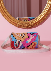 Boston Embellished Bag - Multi Colour