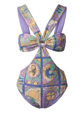 Dara Celestial Cut-Out Swimsuit