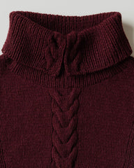 Vilna: Hellebore Alpaca Wool Mittens & Neckwarmer Set