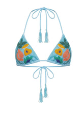 Isla Embellished Triangle Bikini Top