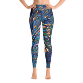High Waist Yoga Leggings in Sprinkle Night