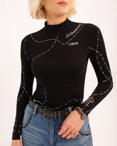 Soulstitch High Neck in Black