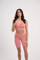 Iris Wrap Bra Watermelon Pink