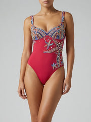 Selene Sea Shell Swimsuit Multi Color