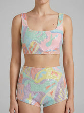 Boston Pastel Reef Crop Top