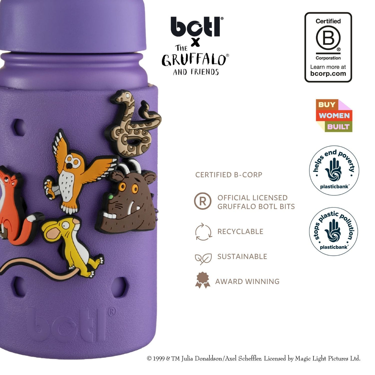 Gruffalo Bottle Bits | Creatures of the Deep Dark Wood