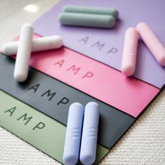 Dumbbell Strength Bars - 5kg Pair Weights Sage Green