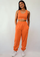 Tangerine Orange Joggers