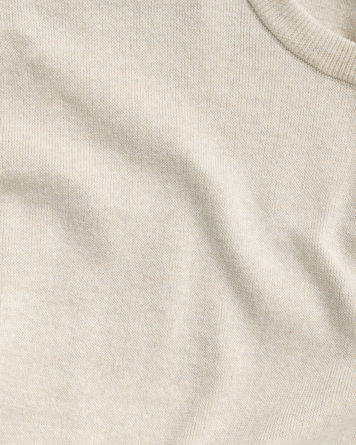 Aistis: Stone Grey Cotton T-Shirt