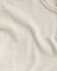 Aistis: Stone Grey Cotton T-Shirt