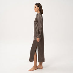 Silk Shirt Dress the Lady