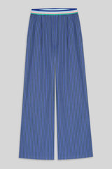 SoHo LOUNGE STRIPED PANTS - ROYAL BLUE
