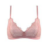 Born in Ukraine Image Lace Bralette Pink