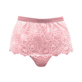 Born in Ukraine High Waist Lace Briefs Pink