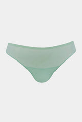 I.D. Line Fine Mesh Bikini Mint Cream