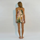 FLYING FLOWER Silk Pyjama Shorts