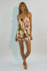 FLYING FLOWER Silk Camisole