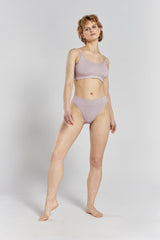Acacia Seamless Stretch-Bamboo Bralette - Blossom Lilac