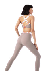 ALLYORS BASIC BRA - PEBBLE