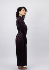 The Lady Silk Long Kimono Robe