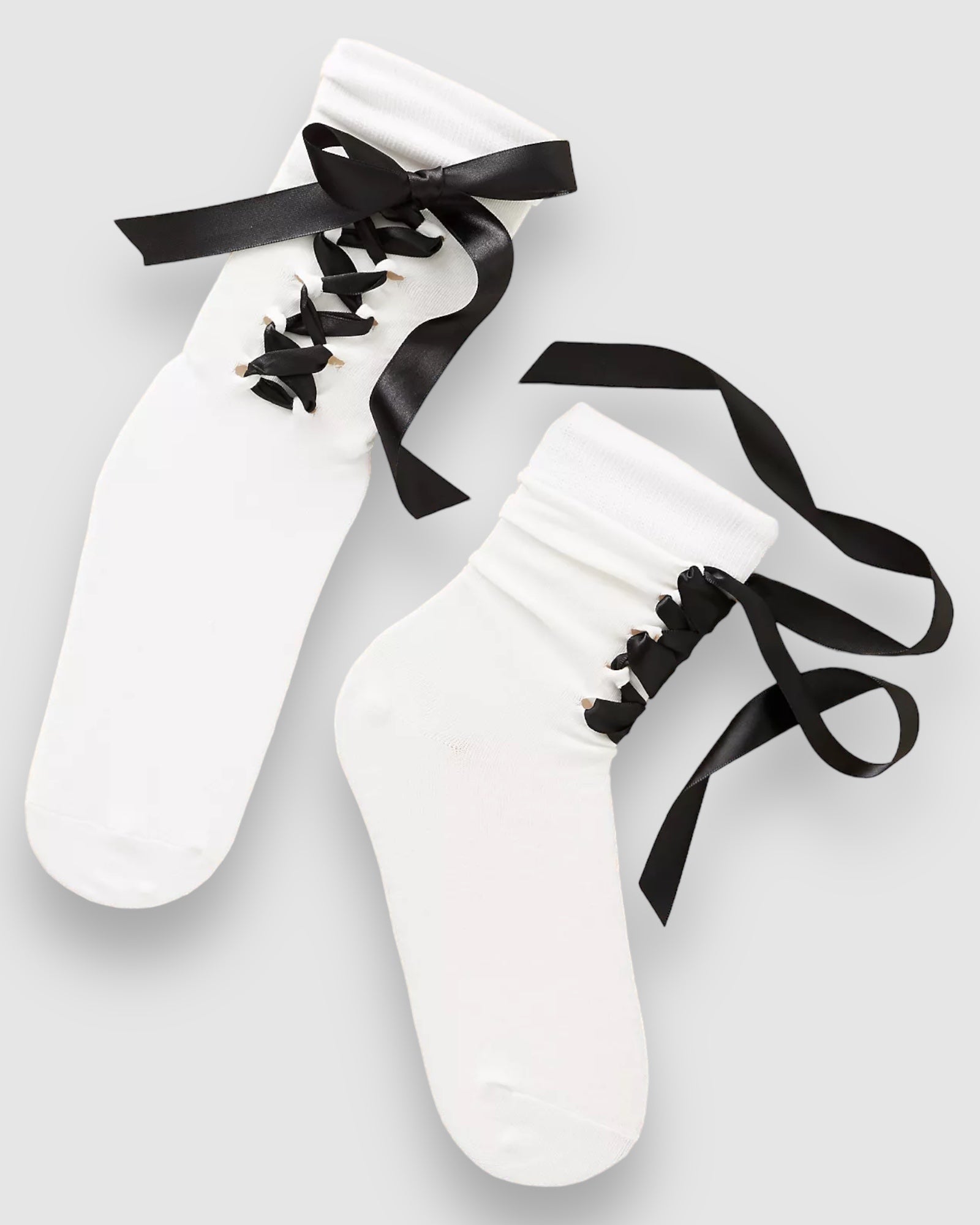 Gifted Satin Ribbon Sock