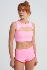 VINTAGE SPORTS SHORTS - CANDY PINK
