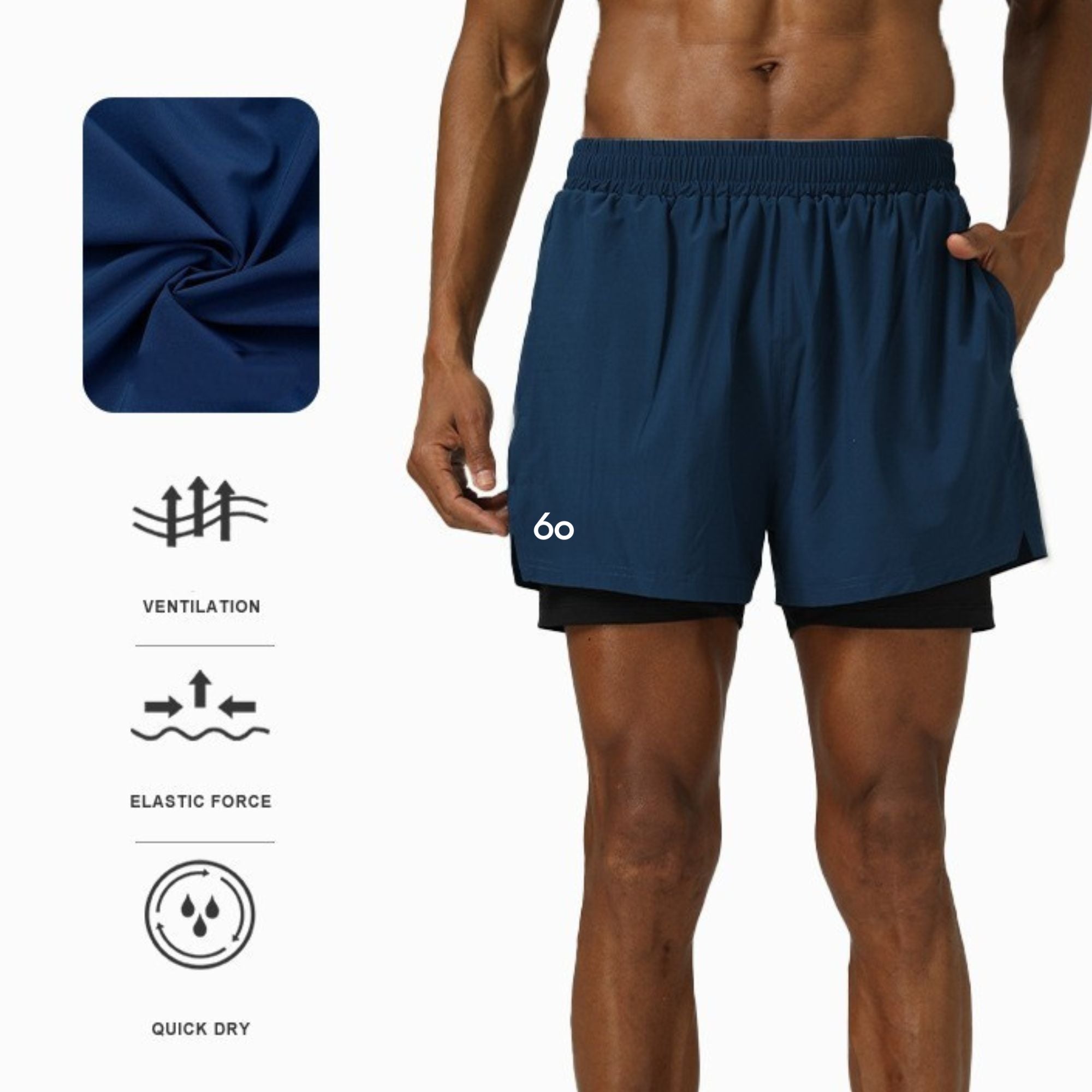 XEN Shorts for Men With Tights