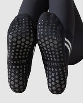 Varsity Grip Socks - 3 Pack - Black/White