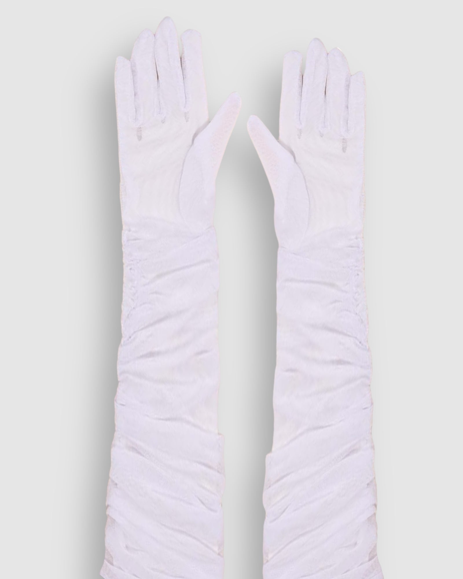 Ariana Ruched Mesh Opera Glove